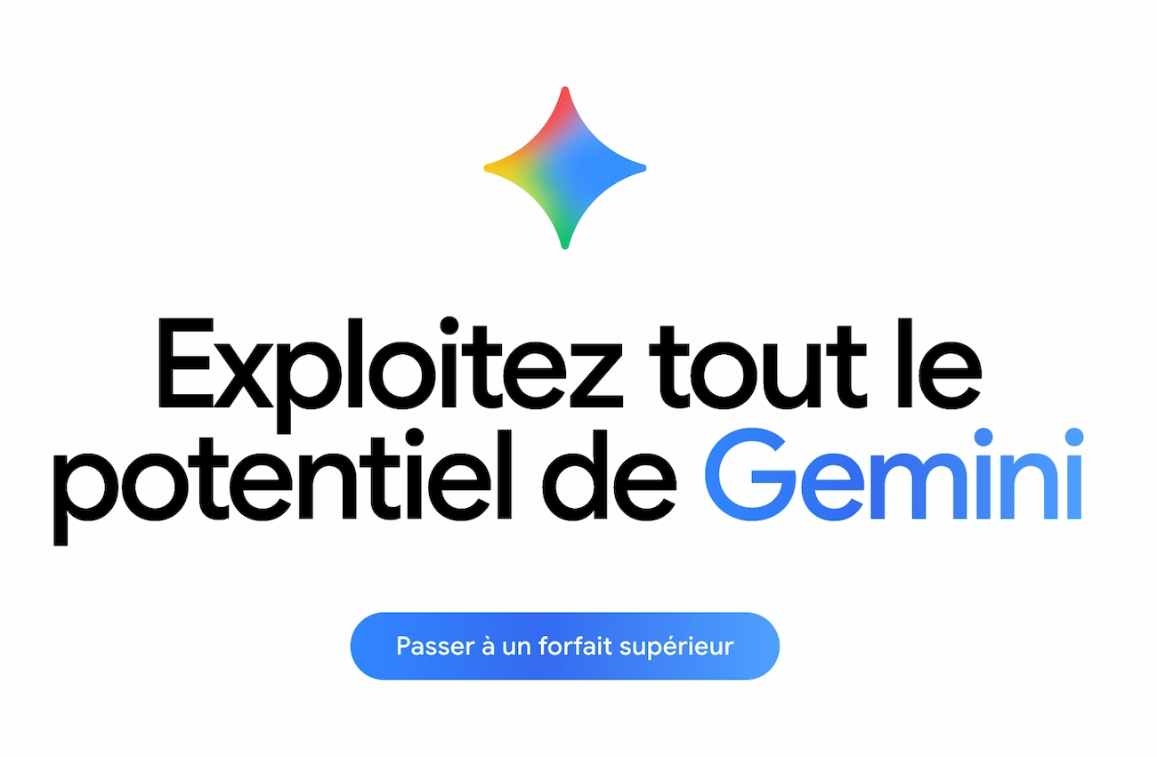 Souscrire à un abonnement Google Gemini