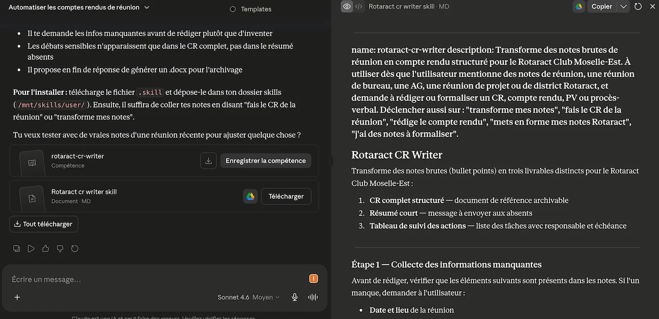 Comment créer un Skill Claude personnalisé ?