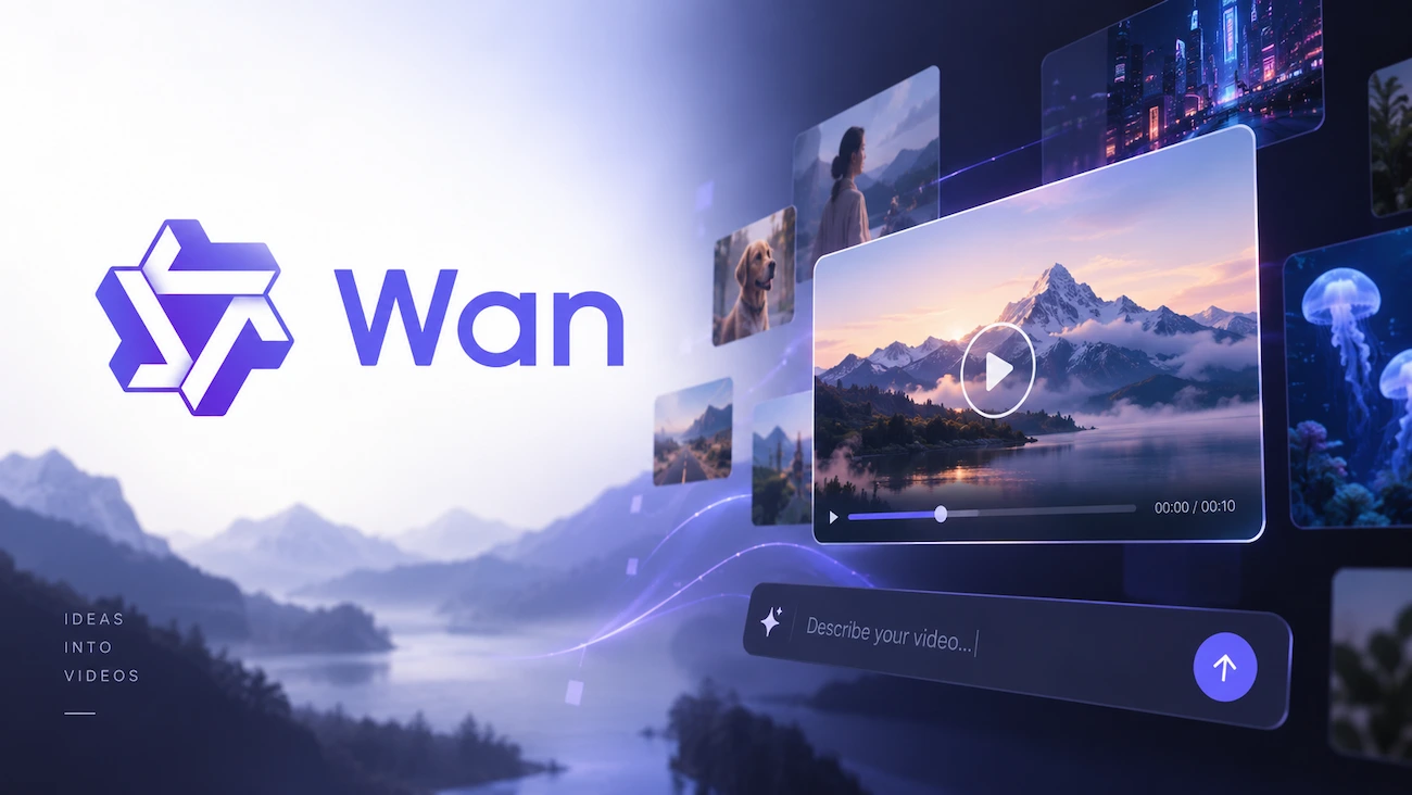 Wan AI : fonctionnalités, versions et limites du générateur vidéo d'Alibaba