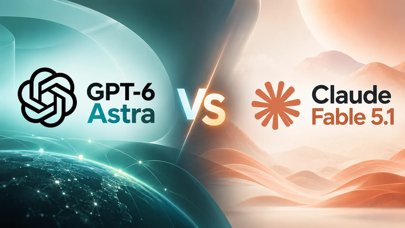 GPT-6 Astra vs Claude Fable 5.1 : quel est le meilleur modèle en 2026 ?