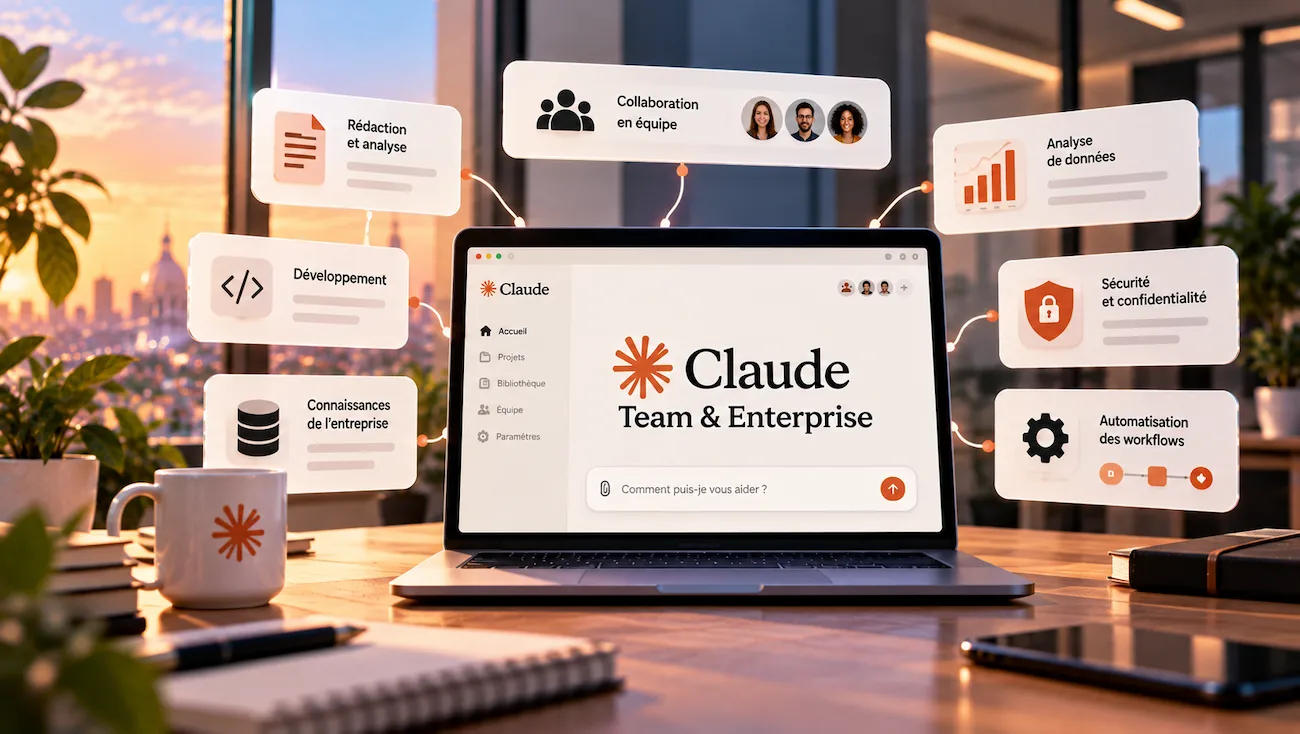 Claude Team et Enterprise : choisir son offre et protéger les données de l'entreprise