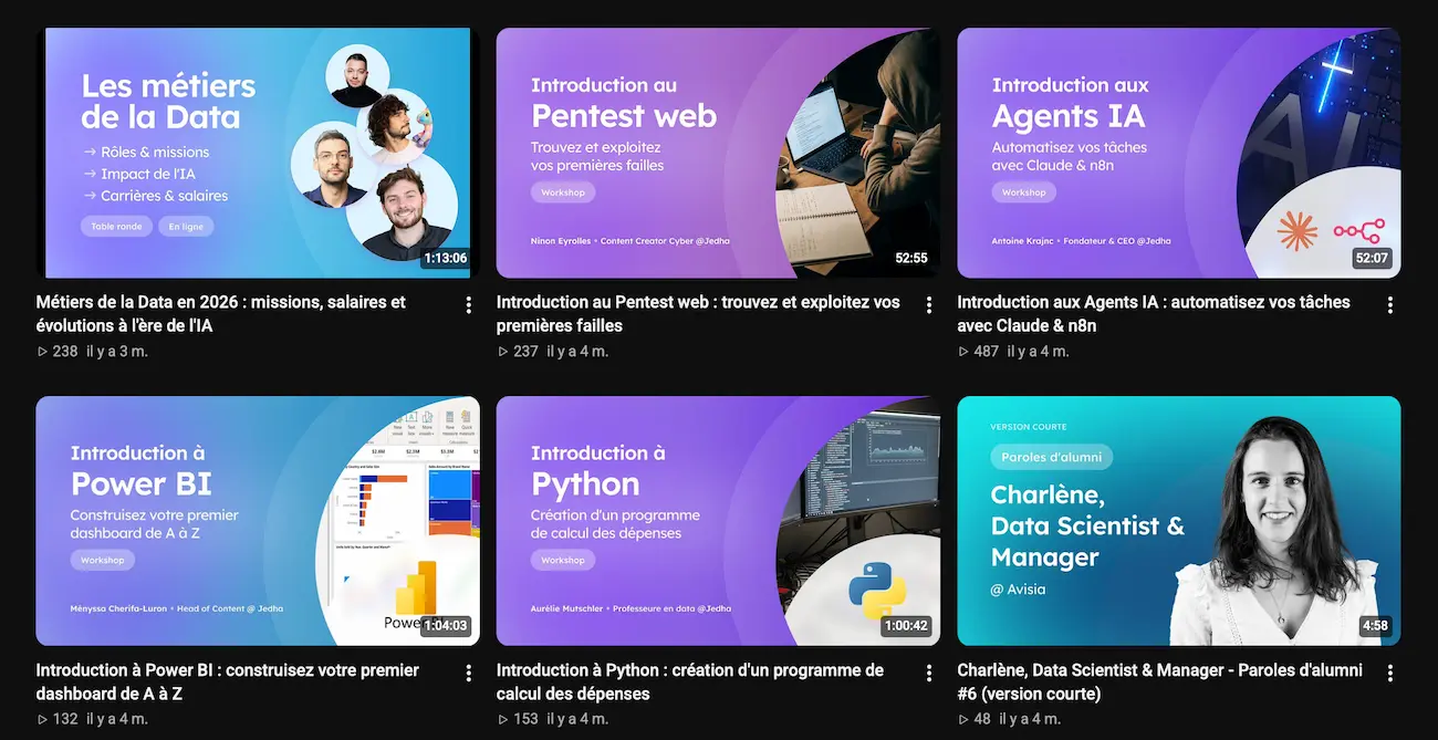 Formation Data Scientist en ligne gratuite