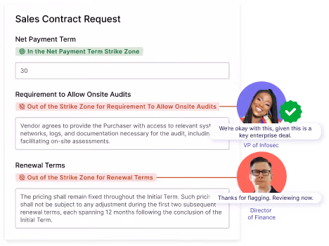 Automatic review routing based on Strike Zones in Streamline AI