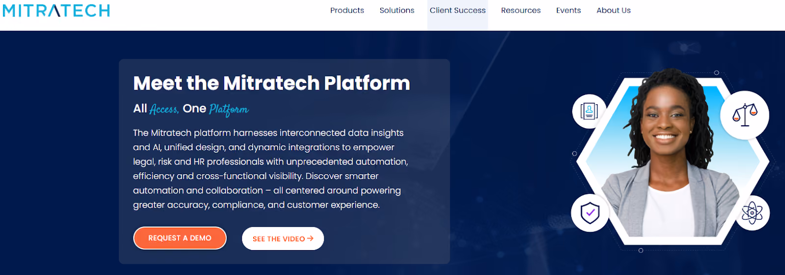 Mitratech homepage