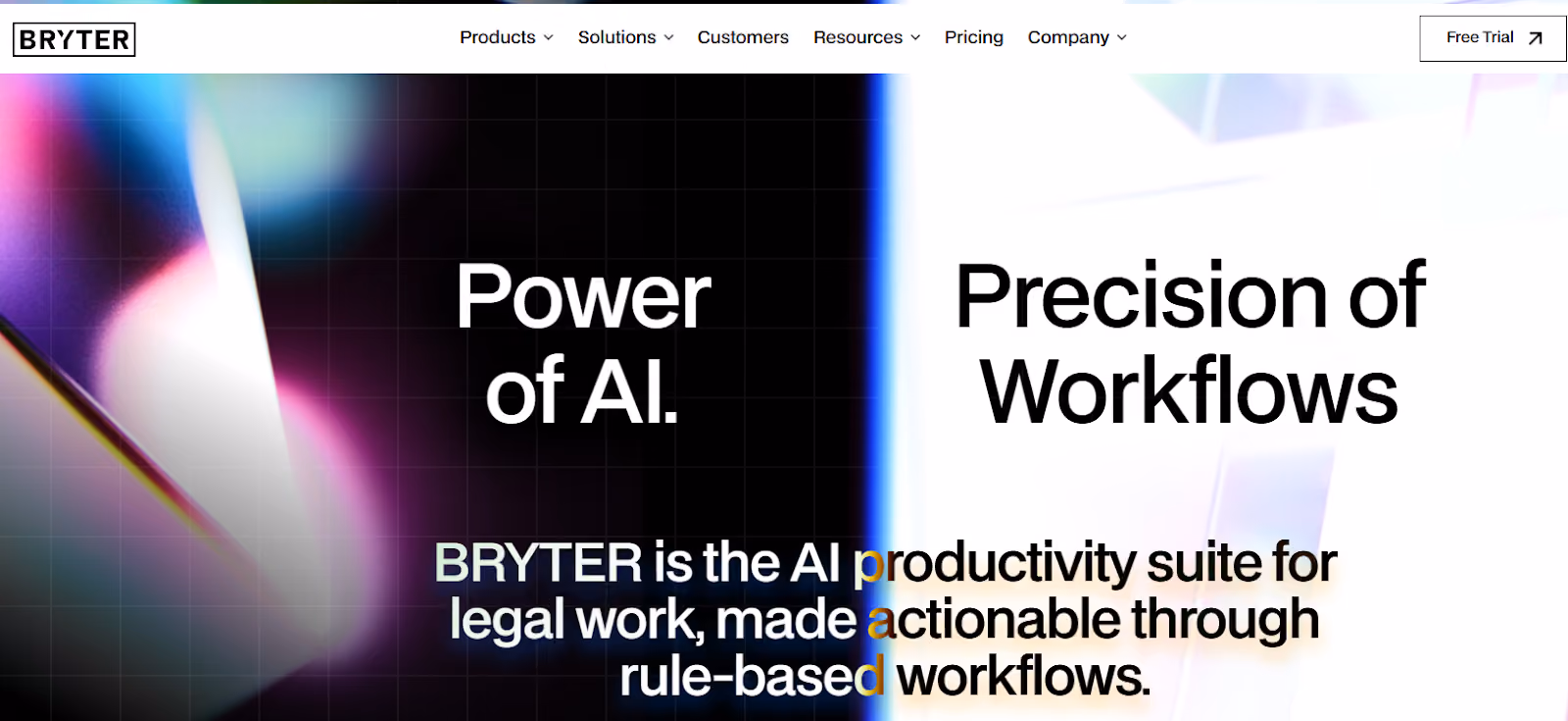 BRYTER homepage