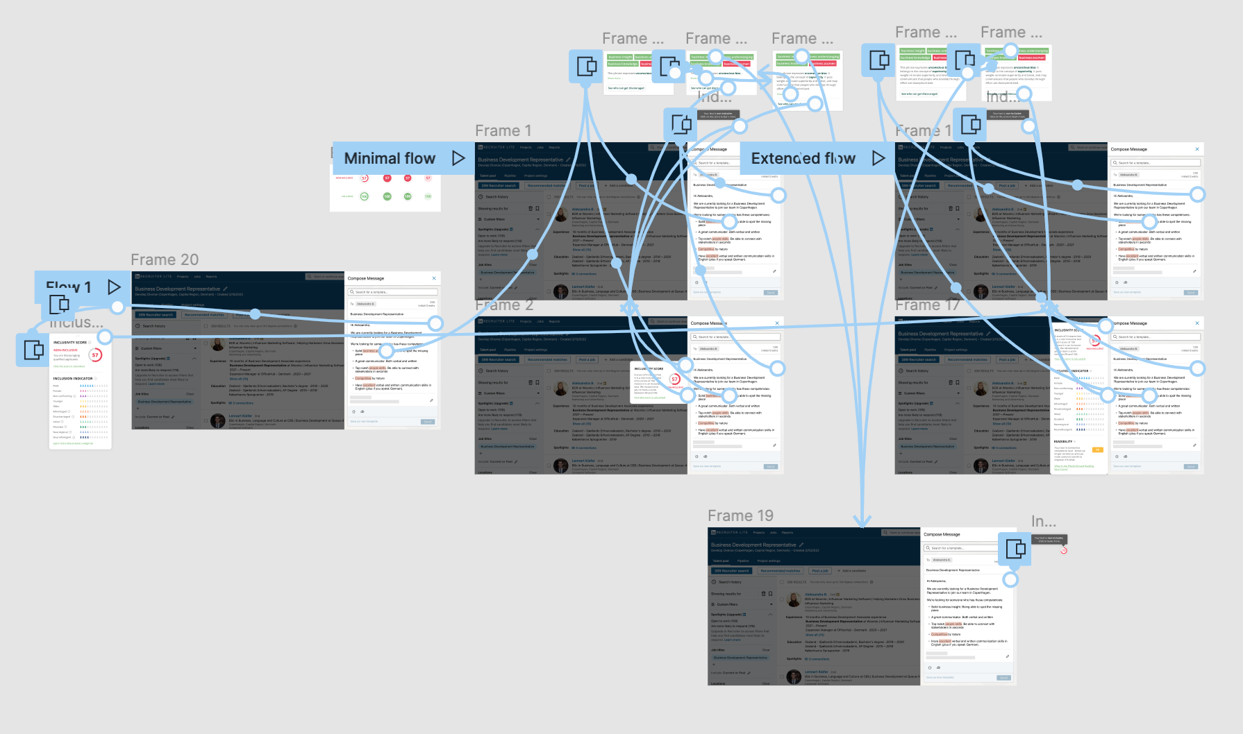 Interactive prototype screenshot