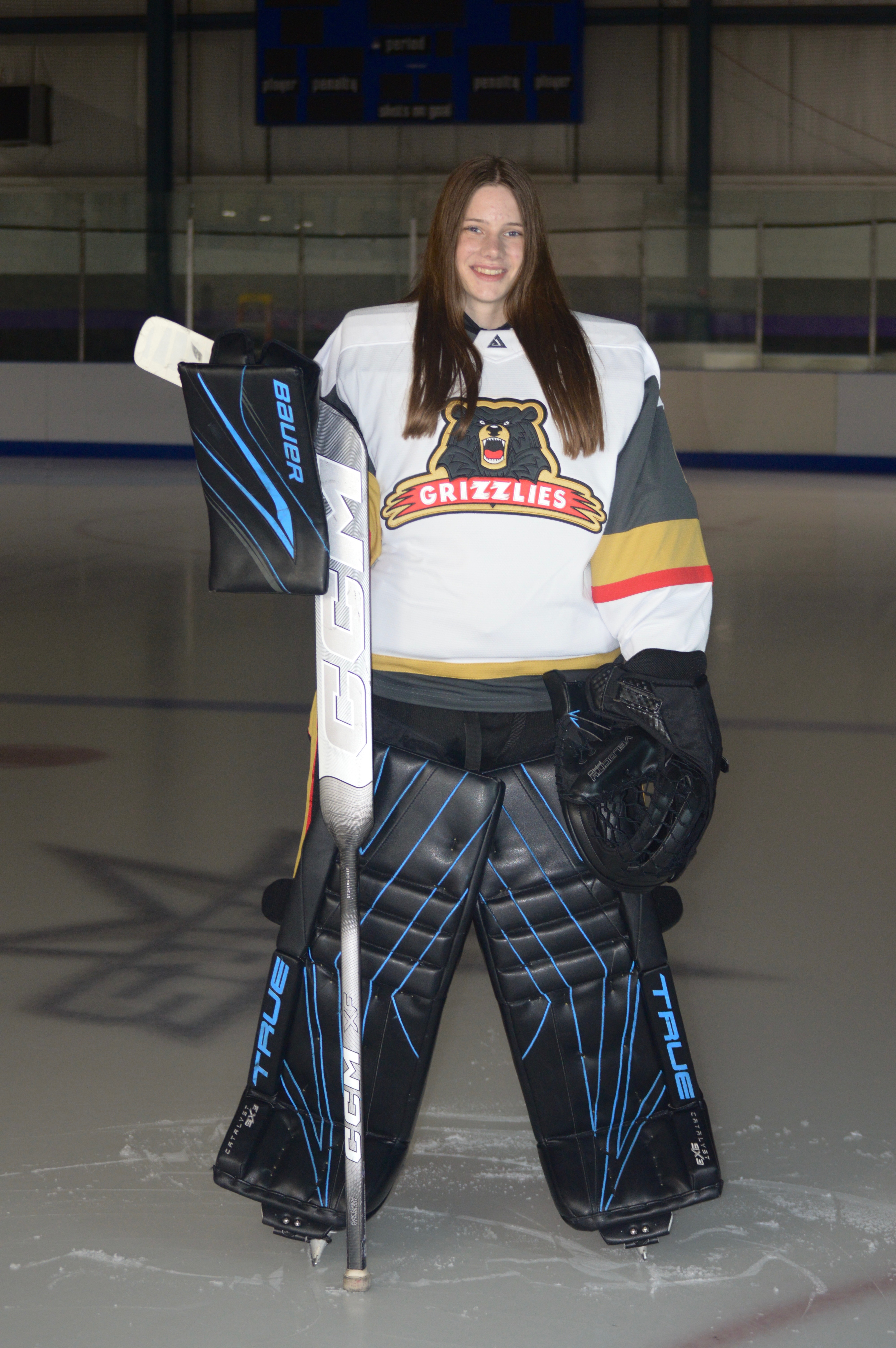 #30 Cecilia Wielenberg, Goalie, from Downers Grove North high school