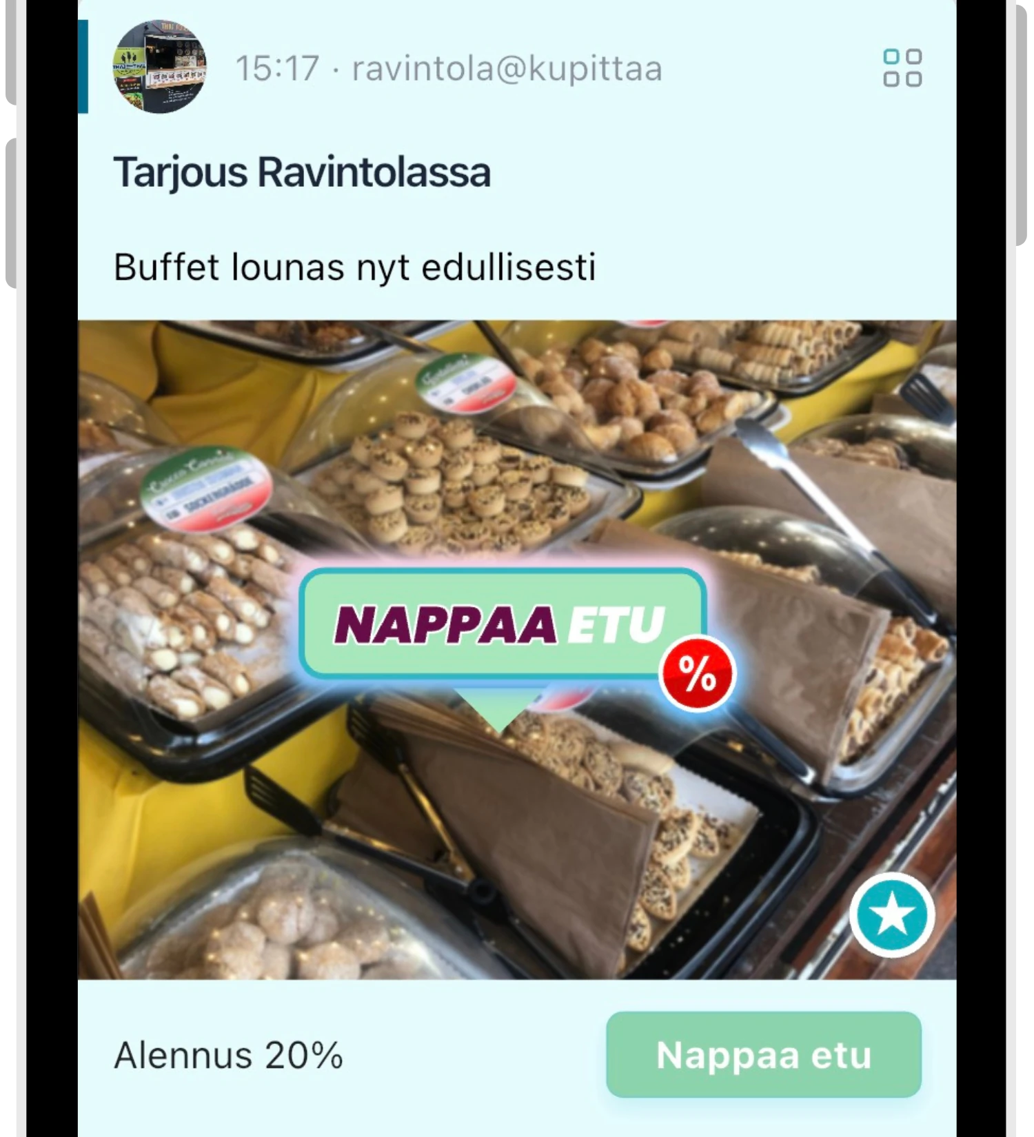 Houkuta asiakkaita kupongeilla