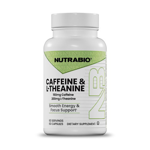 Caffeine & L-Theanine – 60 Vegetable Capsules