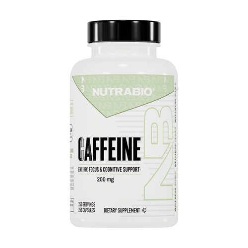 Caffeine Anhydrous (200mg) - 250 Vegetable Capsules