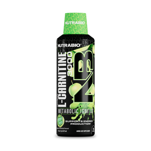 L-Carnitine Liquid Shots - 3000mg (Green Apple)
