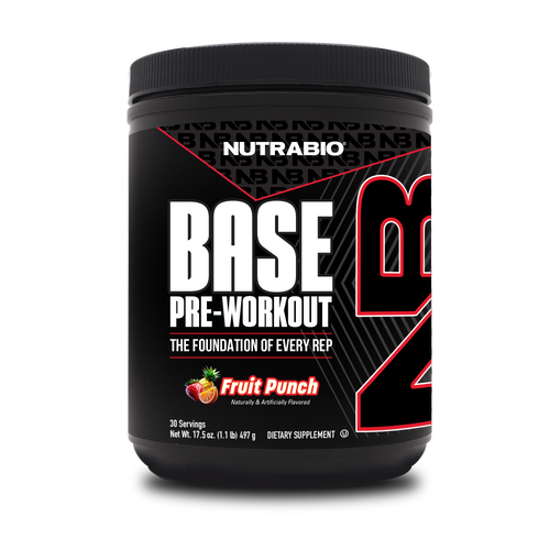 BASE PRE Workout - 30 Servings (Fruit Punch)