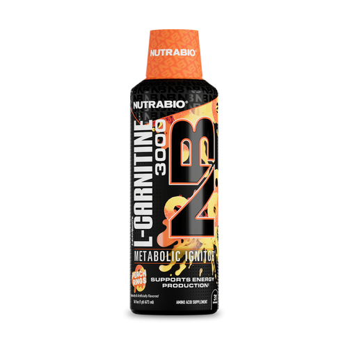 L-Carnitine Liquid Shots - 3000mg (Peach Rings)