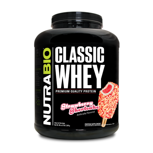 Classic Whey Protein - 5 Pounds (Strawberry Shortcake)