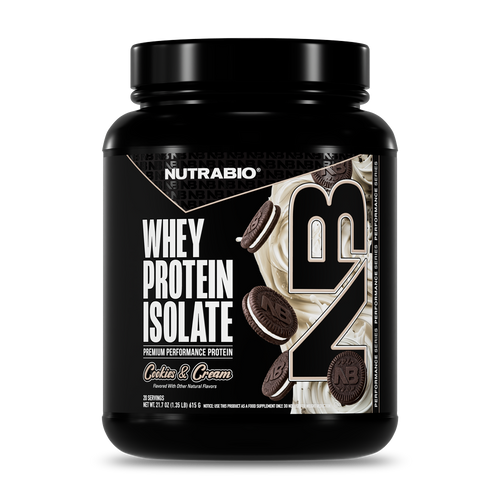 Whey Protein Isolate - Cookies & Cream (20 servings)