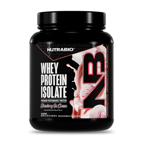 Whey Protein Isolate - Strawberry Ice Cream (20 servings)