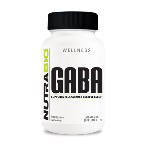 GABA (500mg) - 90  Vegetable Capsules