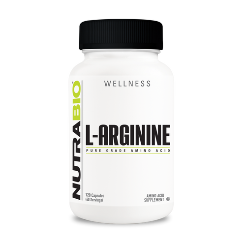Arginine (750mg) - 120 Vegetable Capsules