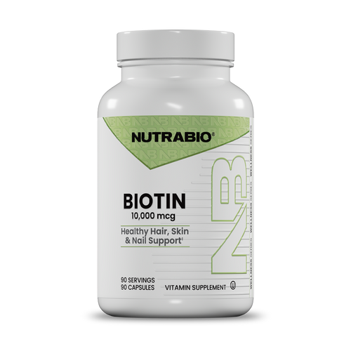 Biotin (10000mcg)- 90 Vegetable Capsules