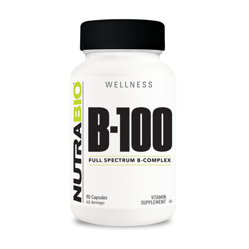 Vitamin B-100 Complex - 90 Vegetable Caps
