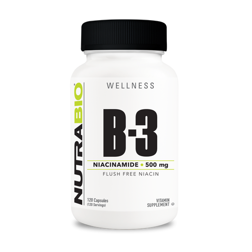 Niacinamide (500mg) - 120 Vegetable Capsules