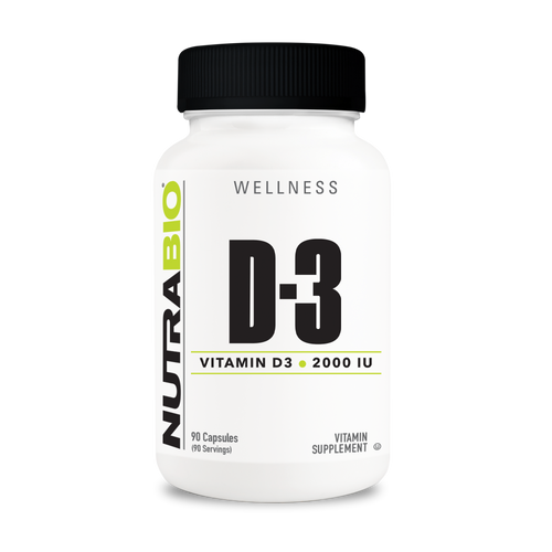 Vitamin D (2000 IU) - 90 Vegetable Capsules