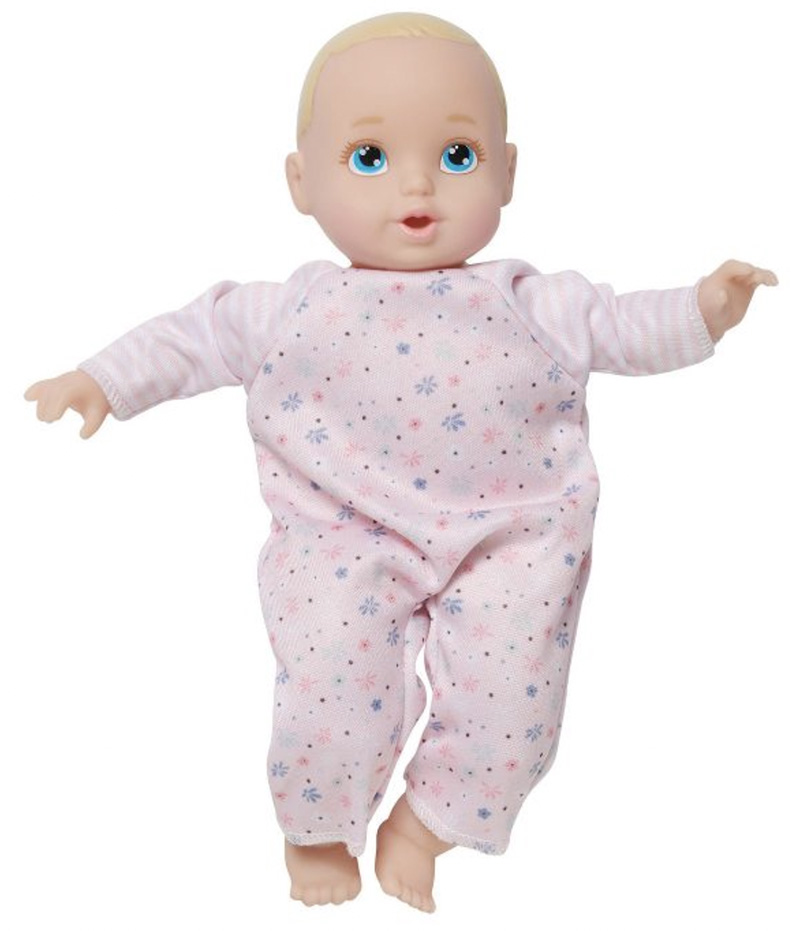 Baby doll wearing pajamas