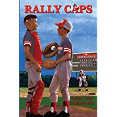 Book cover featuring children at a baseball game