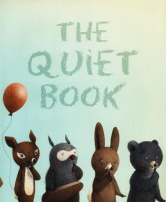 Photograph of book cover featuring various animals and a balloon