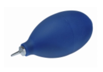 Hearing aid air puffer