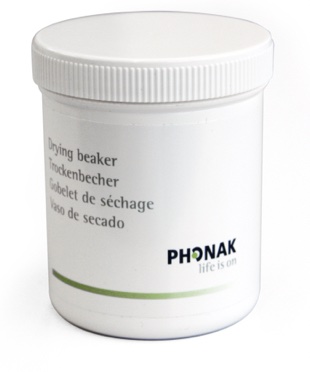 Plastic cylinder with screw-on cap