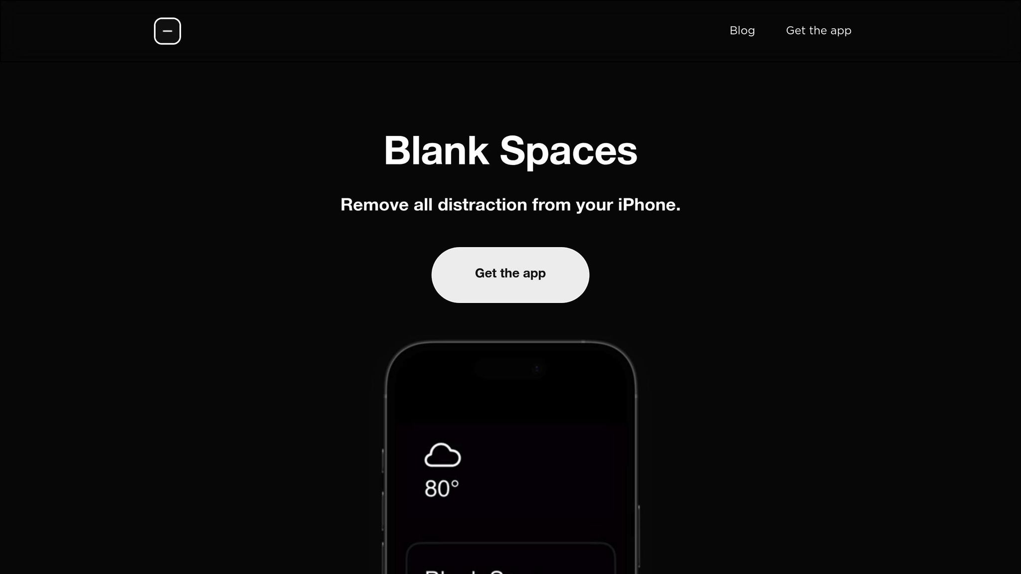 Blank Spaces