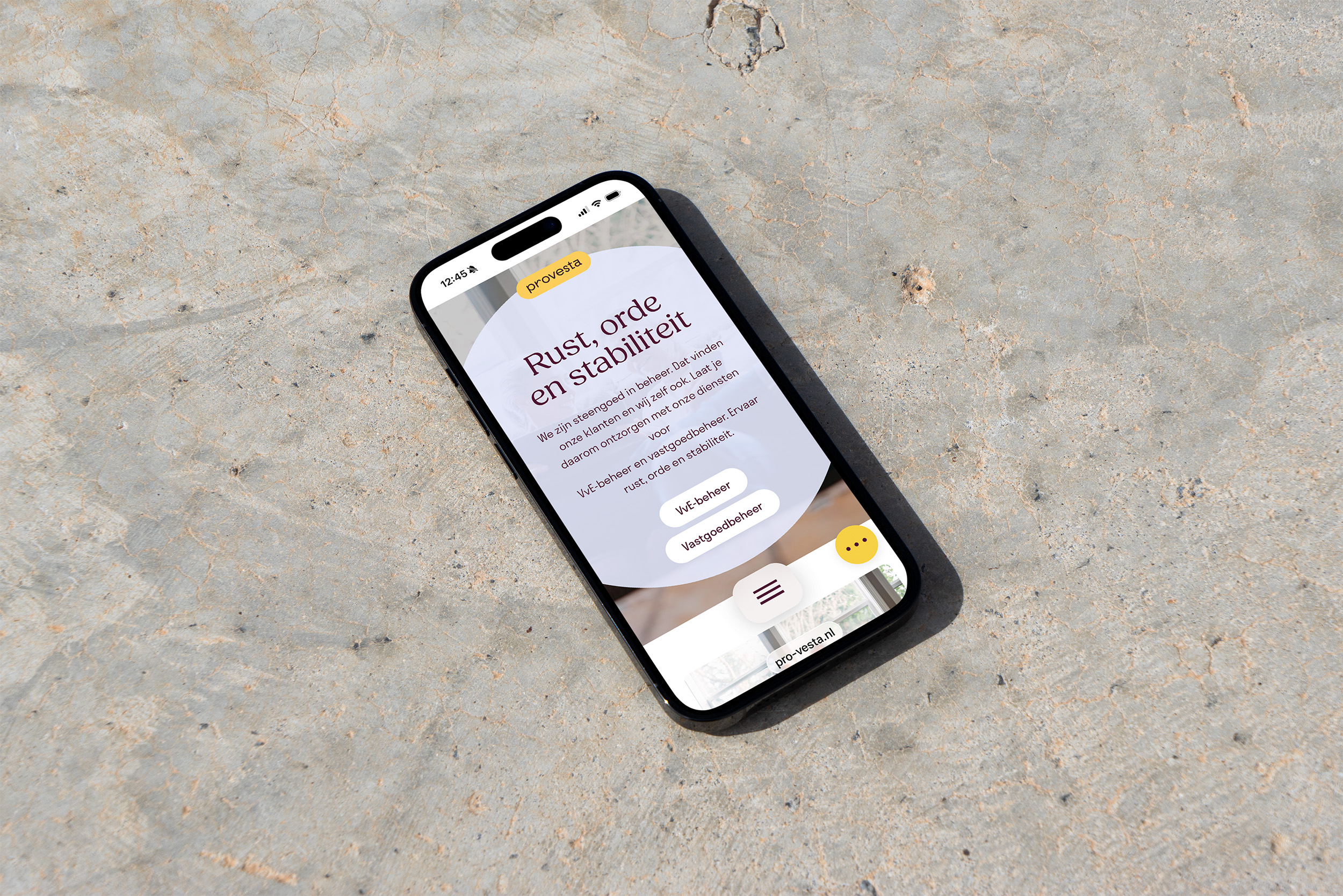 Complete rebranding met website voor vastgoedbeheerder