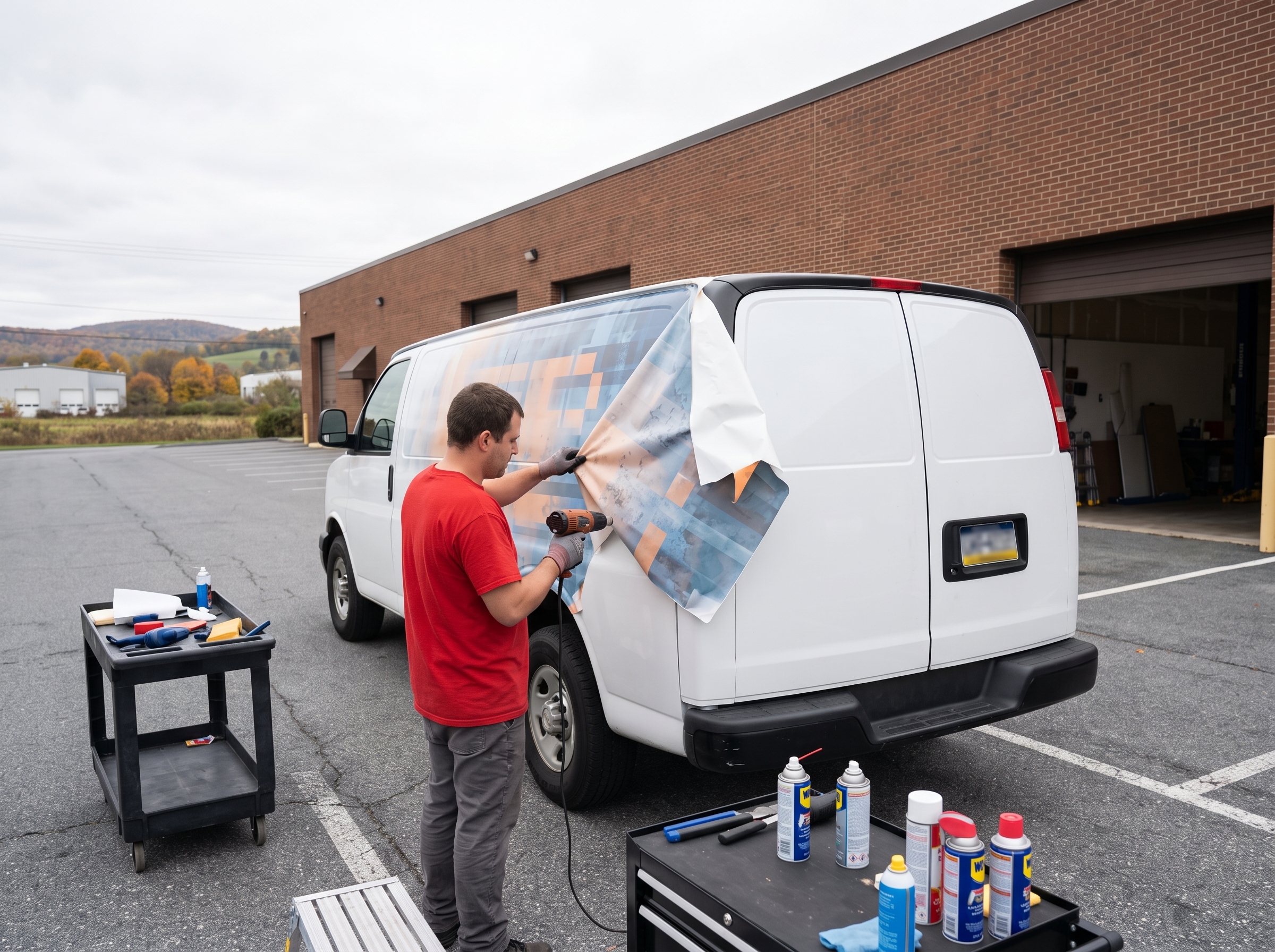Wrap and graphics removal
