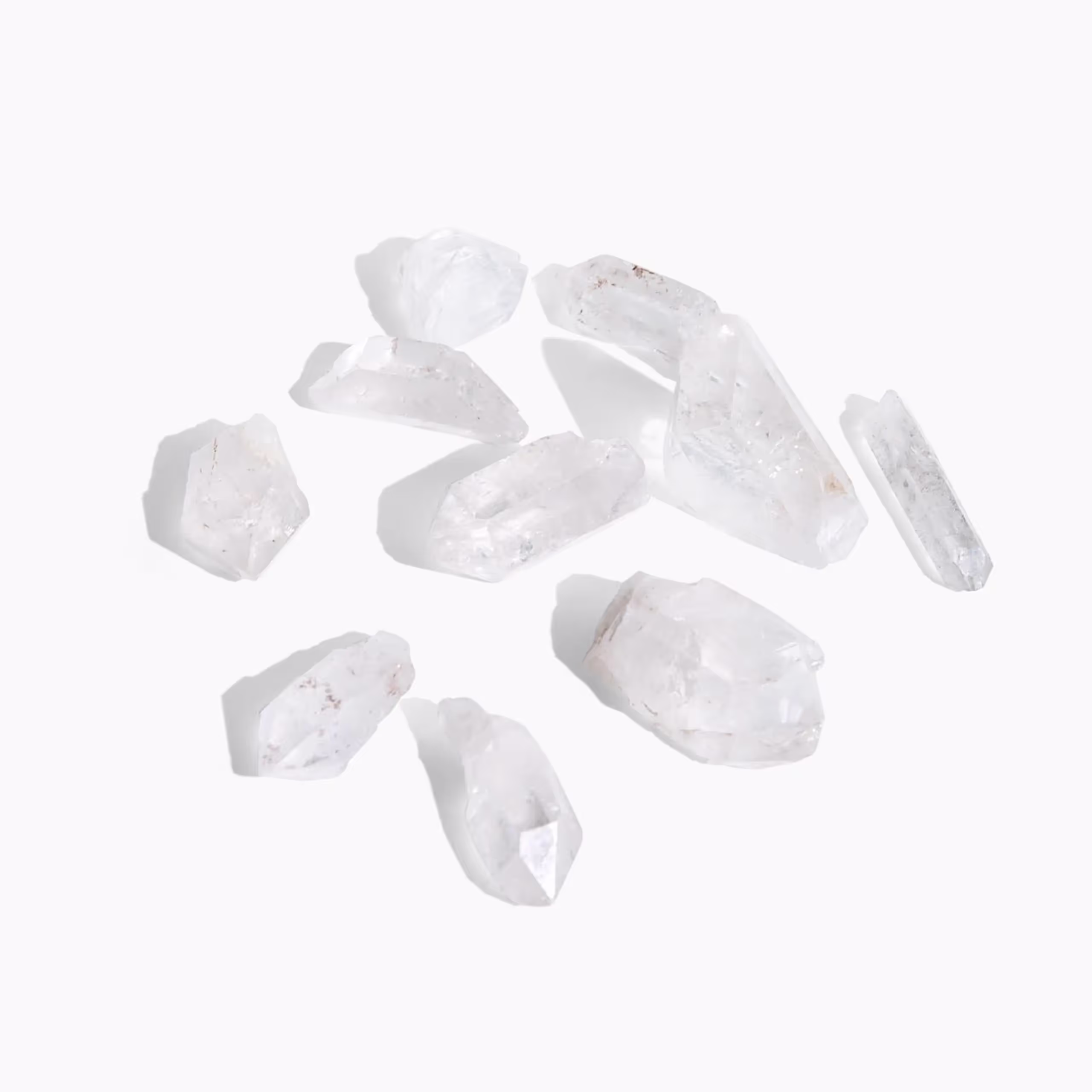 quartz crystals