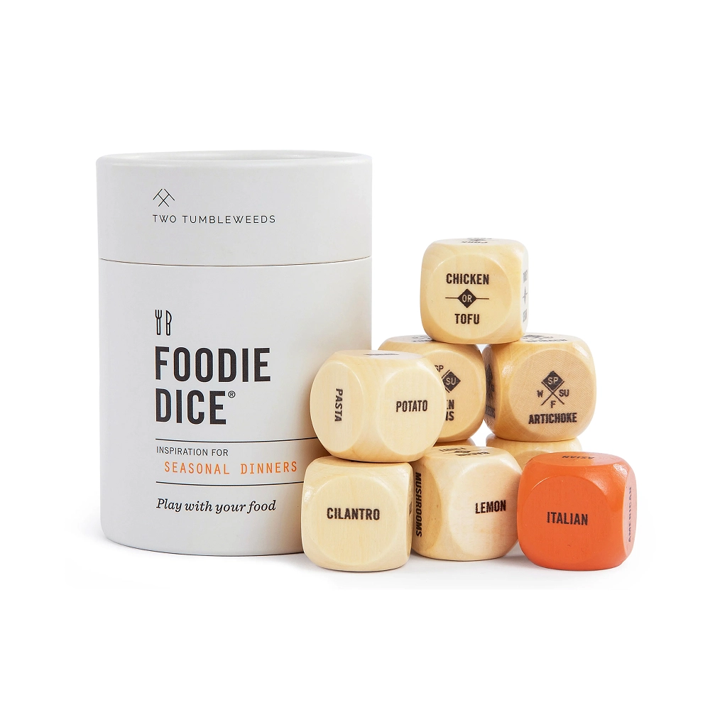Foodie Dice by Two Tumbleweeds — Mother's Day gift idea