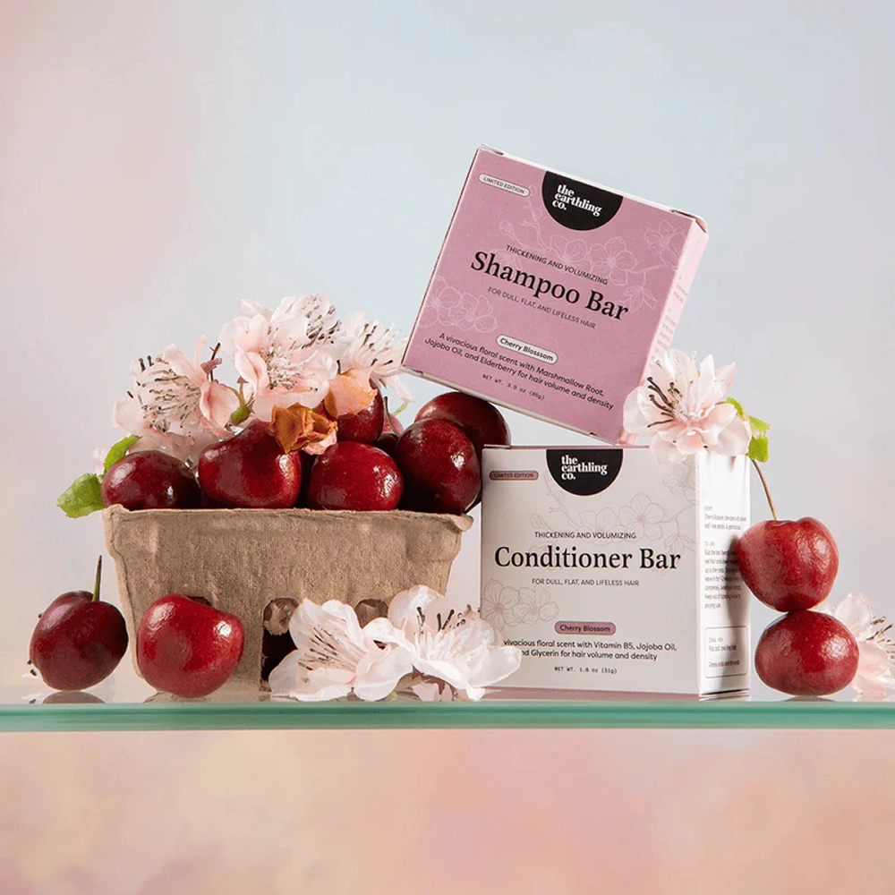 Cherry Blossom Shampoo Bar by The Earthling Co — Mother's Day gift idea