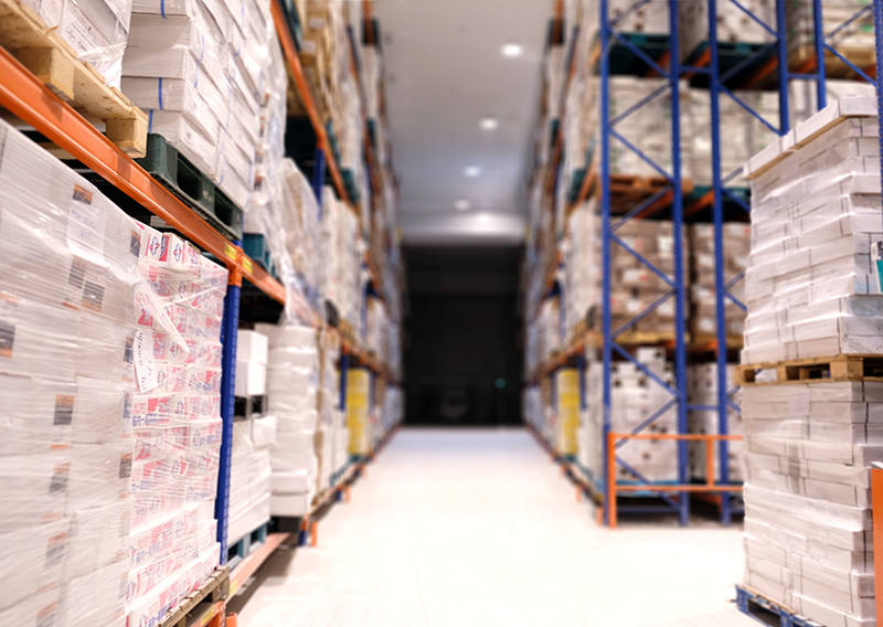 Image link to the page of Warehouses