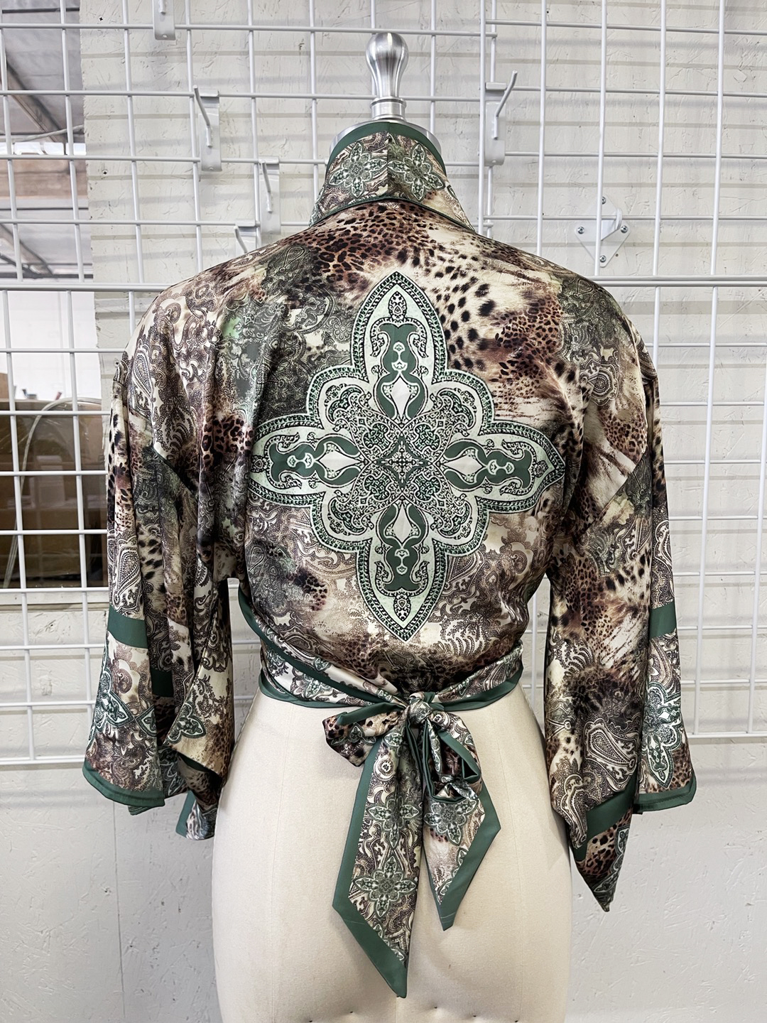 Fabric placement printing