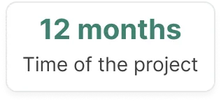 Time of project - 12 months