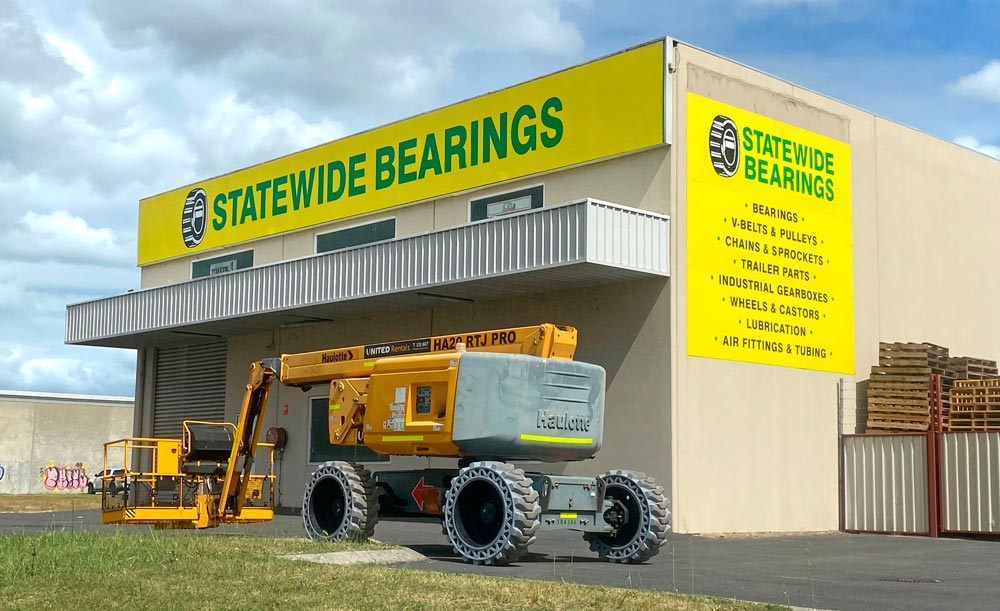 Statewide Bearings Signage