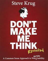 Don't make me think book
