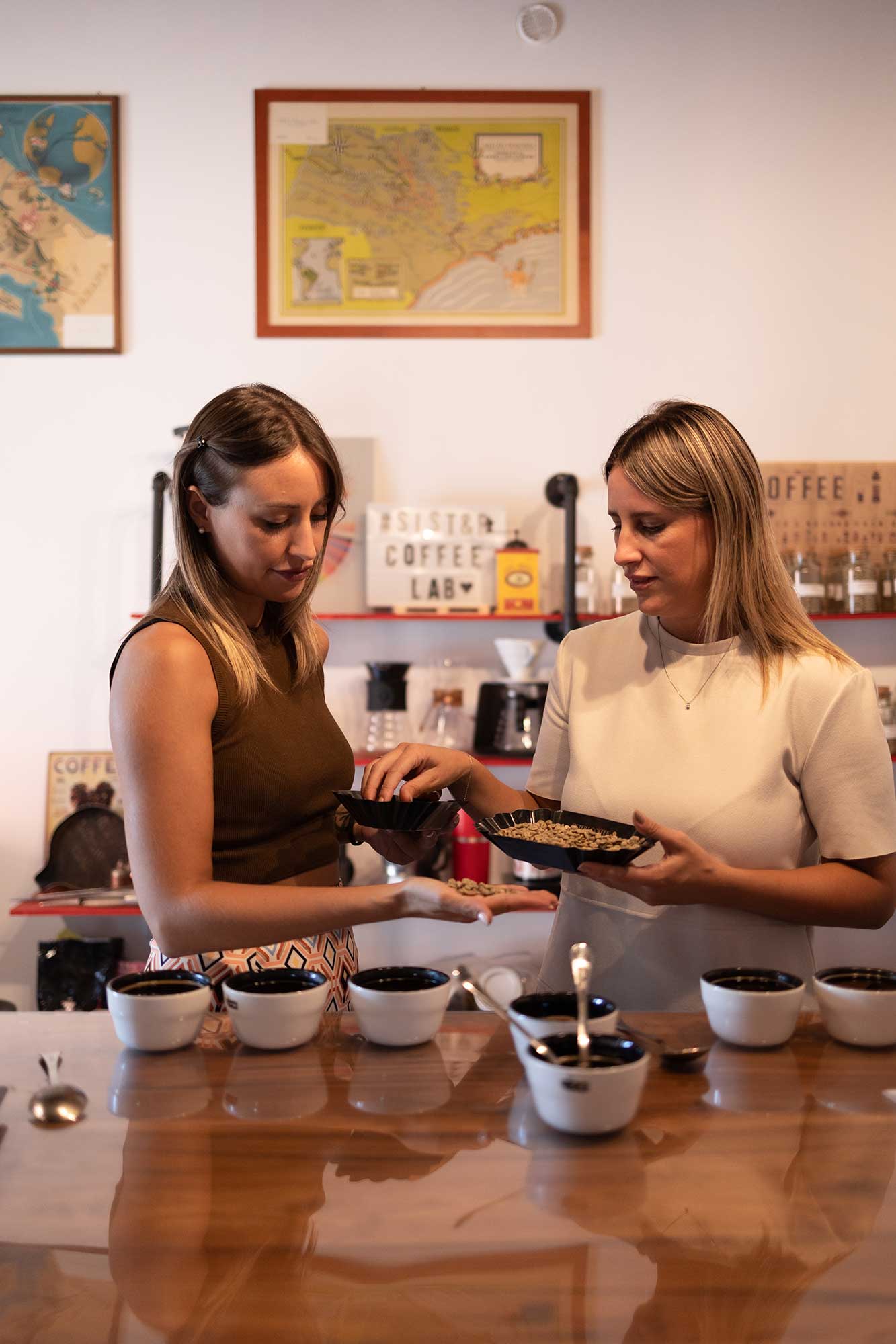 Sister' coffee al lavoro