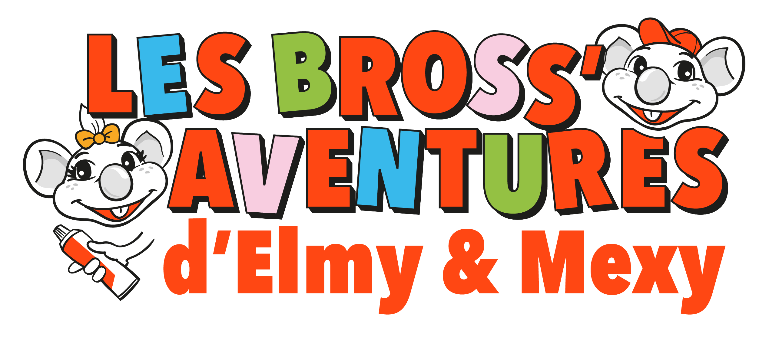 Les Bross'Aventures d'Elmy & Mexy, histoires audio personnalisées pour Elmex
