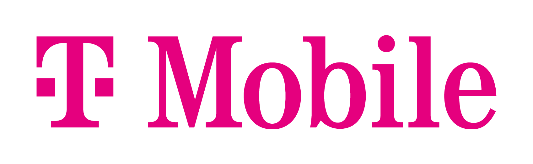 T-Mobile pink logo text.