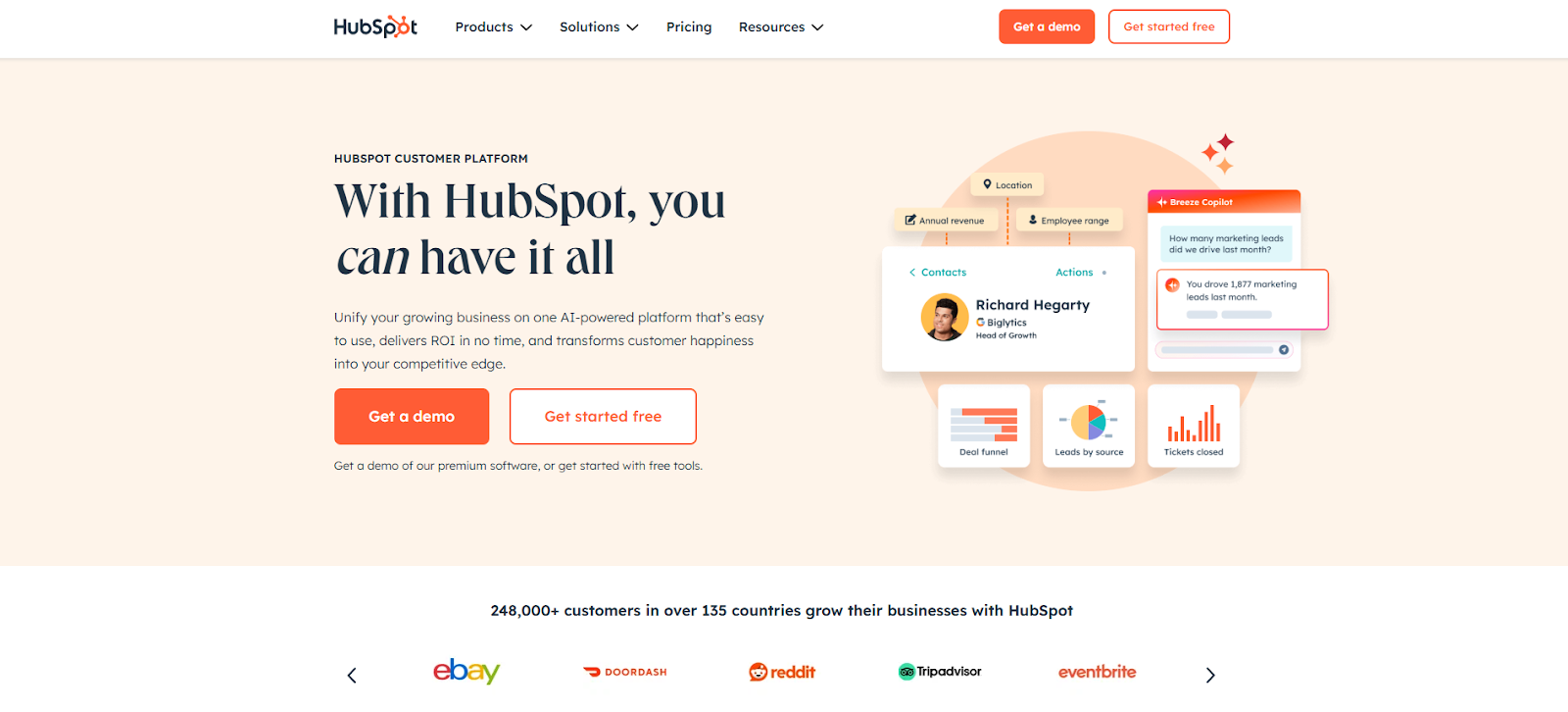 hubspot-homepage