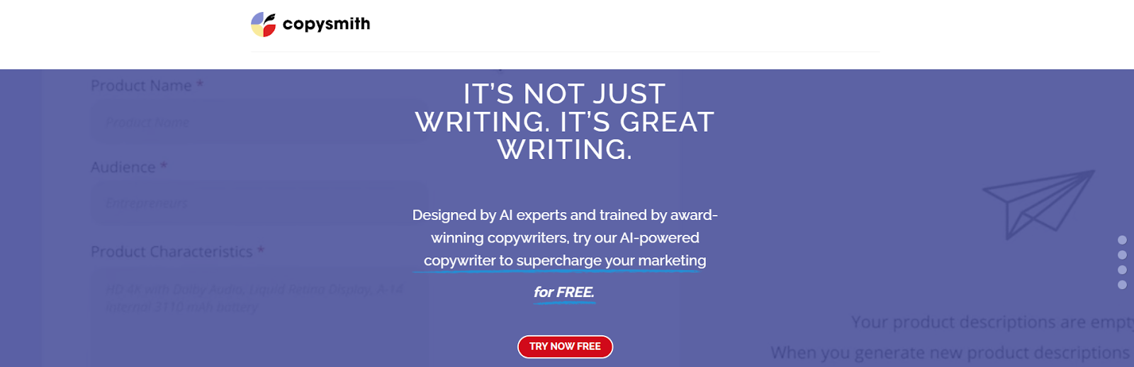 copysmith-homepage