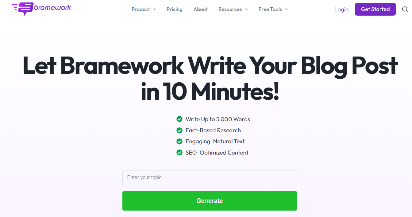 bramework-homepage