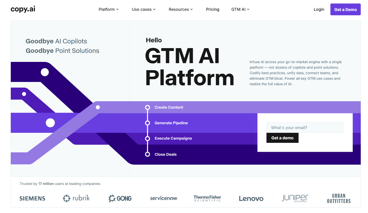 copy.ai home-page