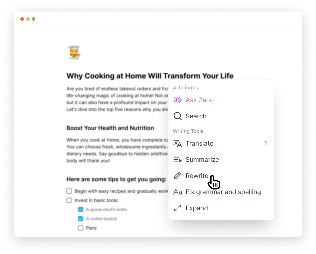 Template for AI Visibility